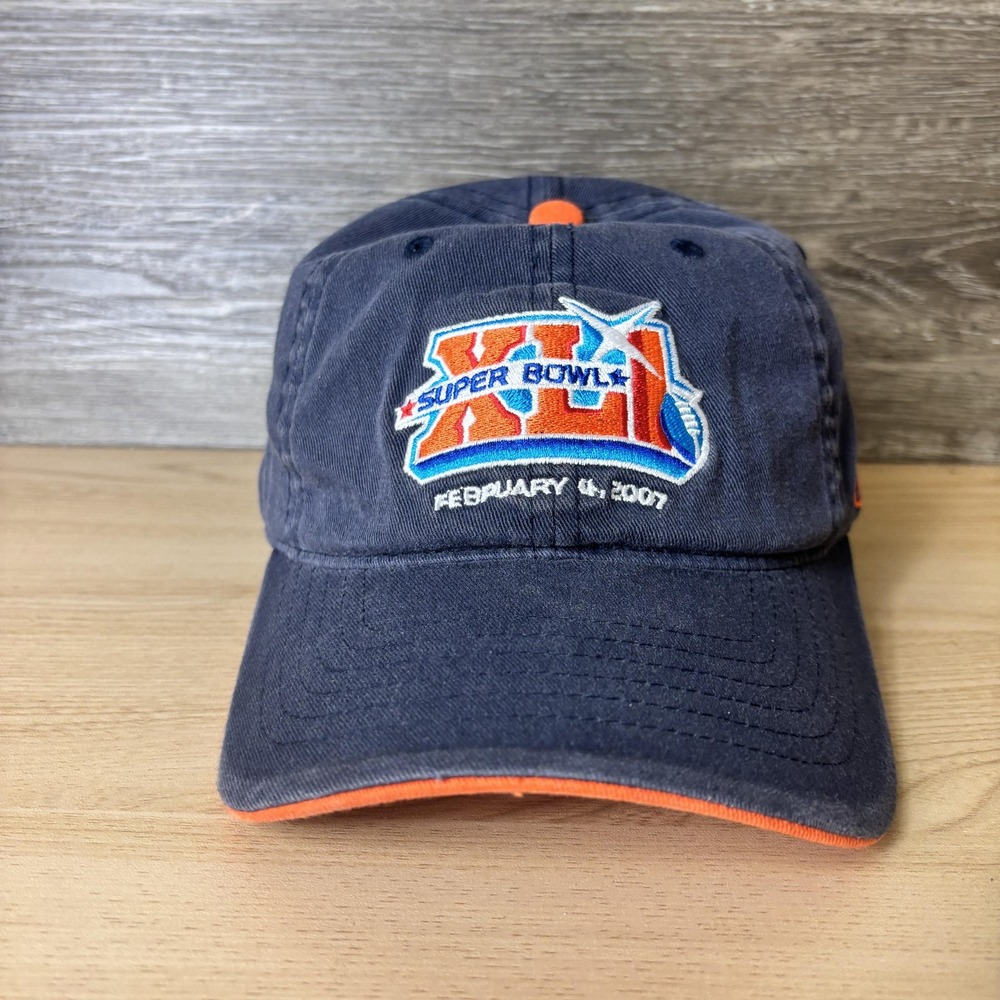 Indianapolis Colts Hat Cap Strap Back Super Bowl XLI NFL Football Reebok OSFA